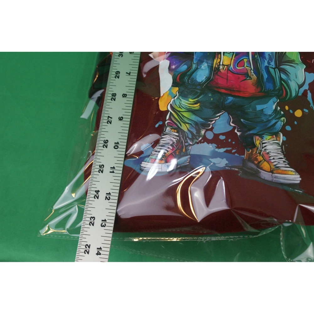 Pure Champ Kids 2-Pack Graphic Sweatshirts Black Dog & Red Monkey Size 10/12 - Picture 12 of 12